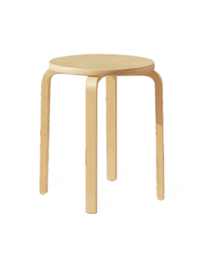 Brown Circle Stool
